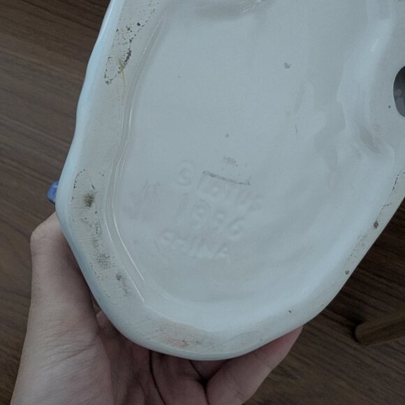 LOTUS CHRISTMAS SNOWMAN VINTAGE 1996 DECOR - Picture 3 of 3